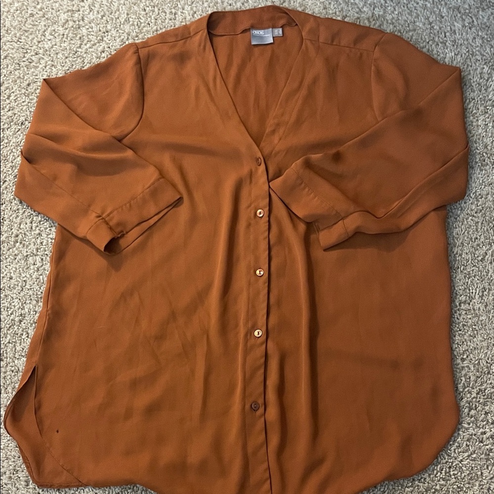 ASOS Terracotta Blouse